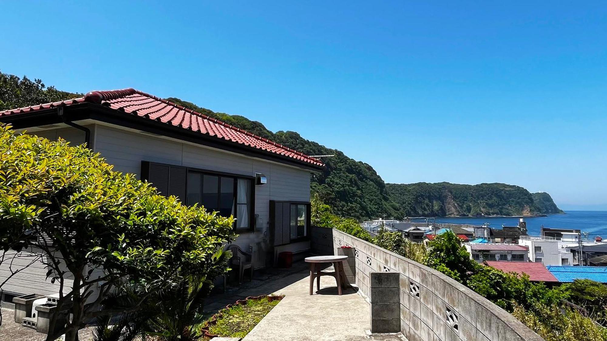 香や野 Kayano 海と富士山を一望できる1棟貸し宿 岡田港まで徒歩5分 Oshima Luaran gambar
